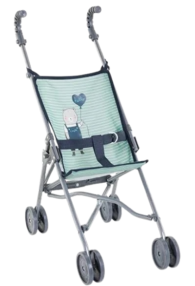Corolle Umbrella Stroller — Fits 14"/17"/20" Dolls (141650)