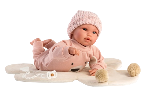 Llorens Claudia 14.2" Crying Articulated Newborn Doll (LL63644)