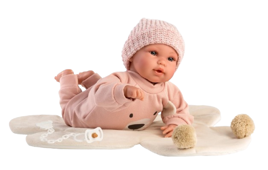 Llorens Claudia 14.2" Crying Articulated Newborn Doll (LL63644)