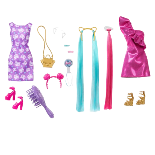 Barbie Fun & Fancy Hair Fashion Doll (JDC85)