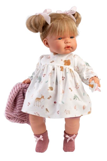 Llorens Clara 15" Crying Soft Body Doll (LL38354)