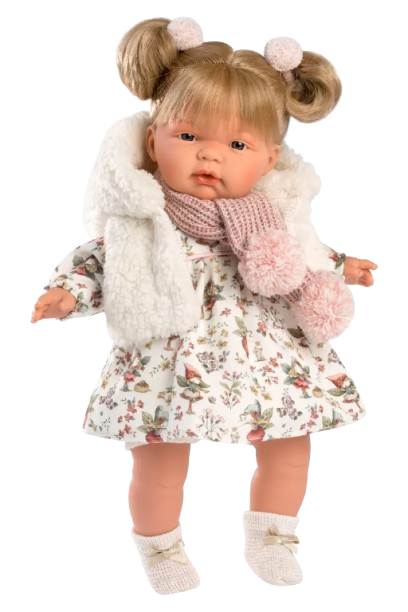 Llorens Gianna 15" Crying Soft Body Doll (LL38352)