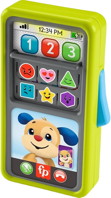 Fisher-Price Laugh & Learn 2-in-1 Slide to Learn Smartphone (HLY61)