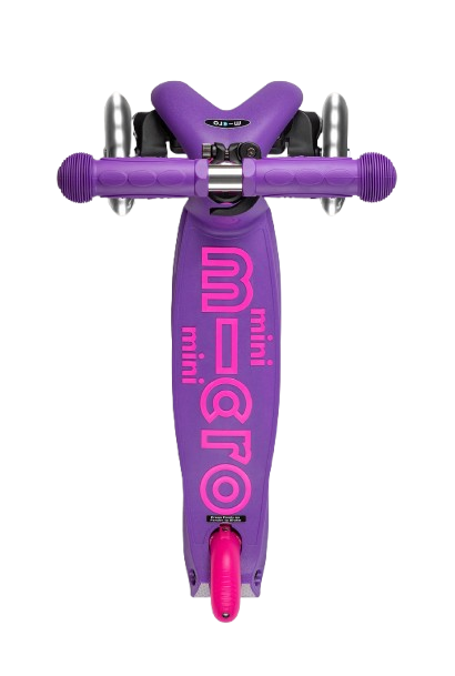 Micro Mini LED Scooter - Purple/Pink
