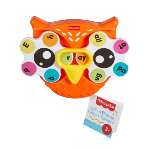 Fisher-Price Spin 'n Rhyme Fidget Spinner Learning Toy (JCT14)