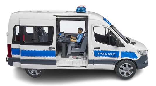 Bruder Mercedes-Benz Sprinter Police Emergency Vehicle with Light & Sound (02683)