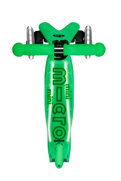 Micro Mini Glow Plus LED Scooter - Icy Lime