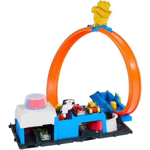 Hot Wheels City Super Police Station Playset (JBM71)
