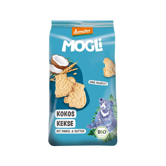 Mogli Organic Coconut Biscuits 125 g