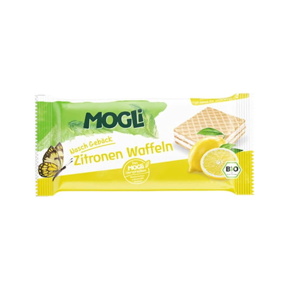 Mogli Organic Lemon Wafers 15 g