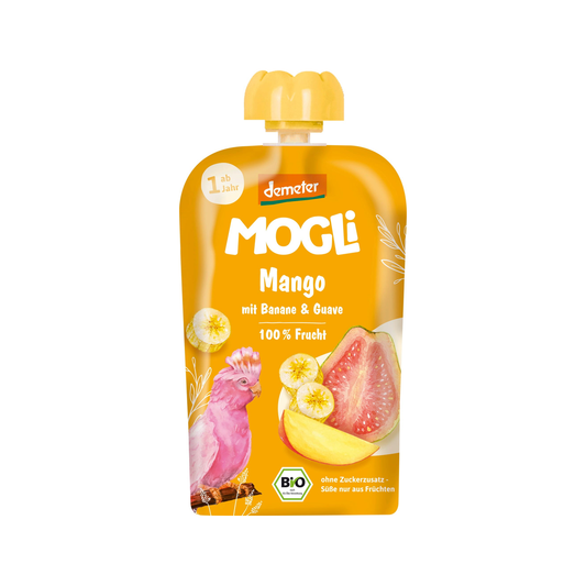 Mogli Organic Pouch Mango Guava 120 g