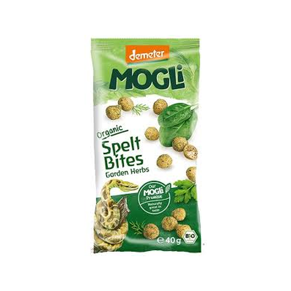 Mogli Organic Spelt Bites Herbs 40 g