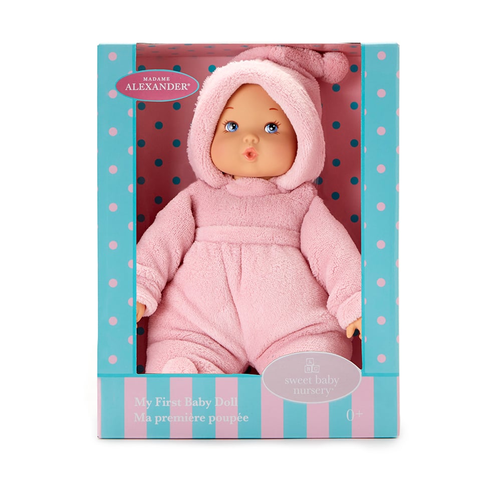 Madame Alexander My First Powder Pink 12" Baby Doll, Light Skin (MA46670)