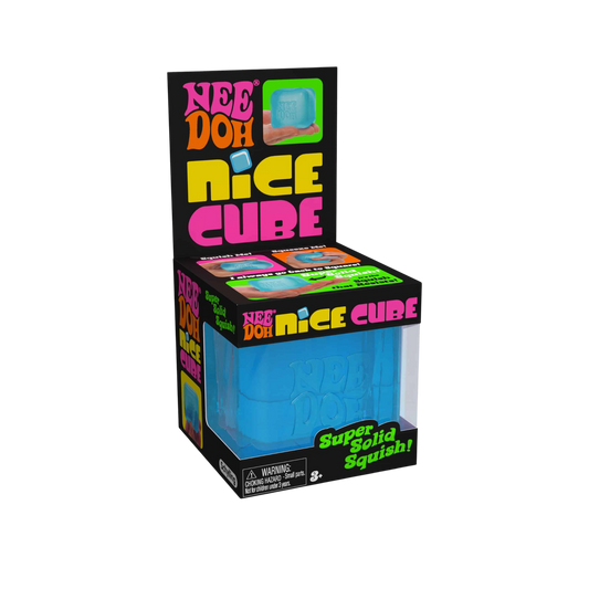 NeeDoh Nice Cube 2.25" Sensory Squish - Color may Vary - You will get a Surprise