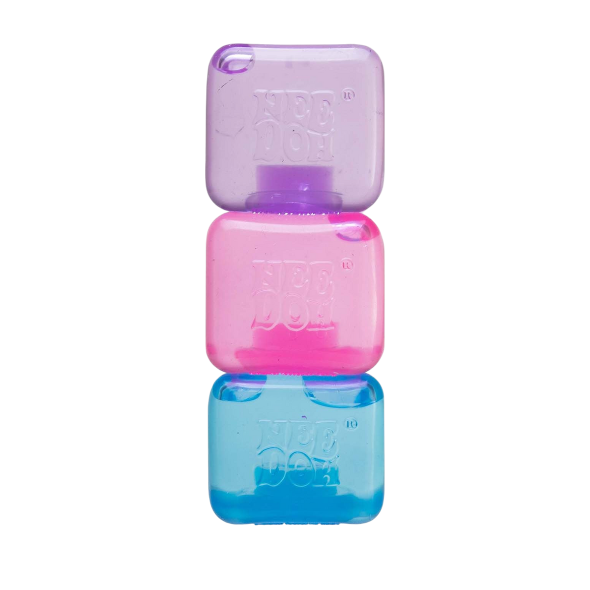 NeeDoh Nice Ice Baby 1.25" Mini Cube Squish - Color may Vary - You will get a Surprise