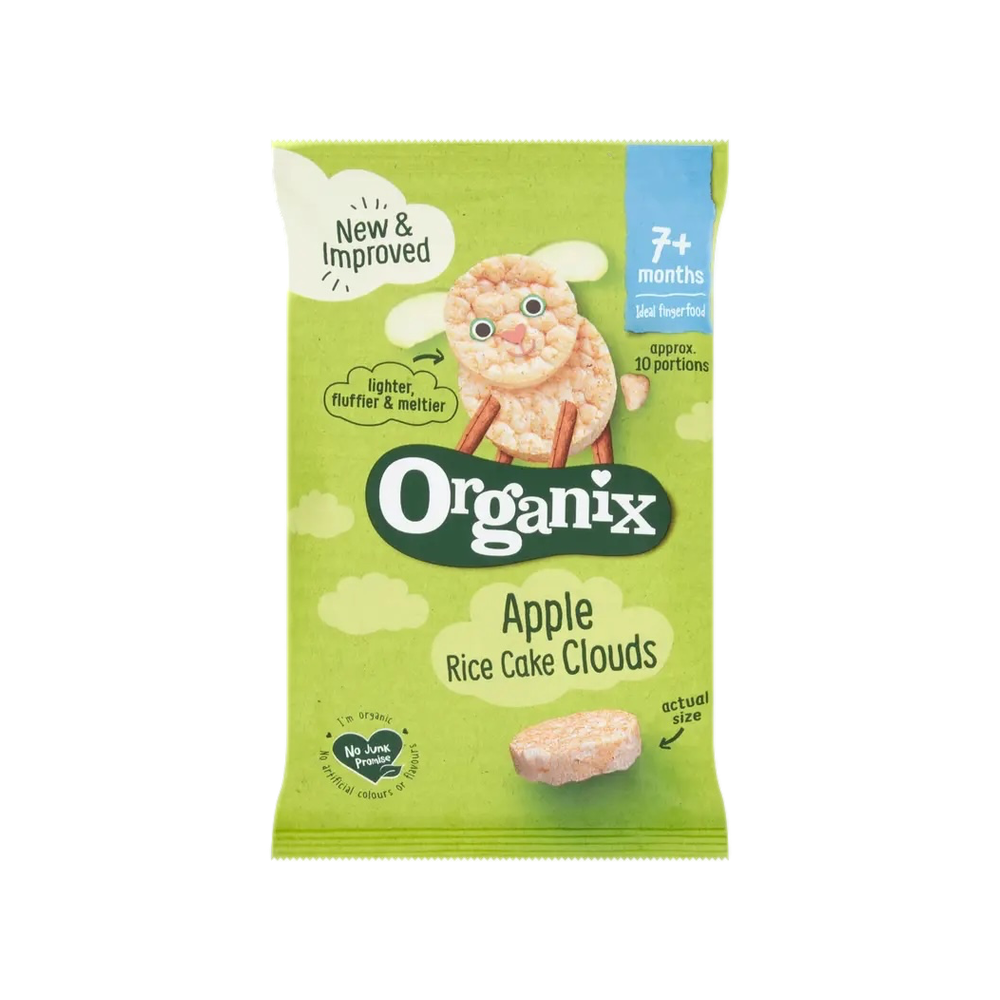 Organix Apple Rice Cake Clouds 40 g