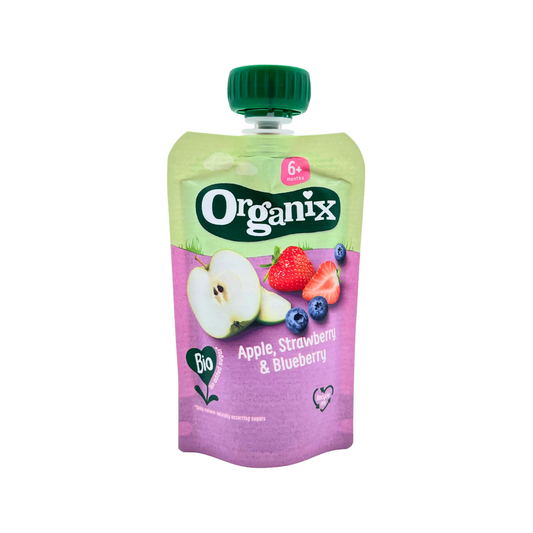 Organix Apple, Strawberry & Blueberry Puree 100 g