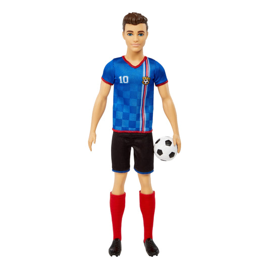 Barbie Ken Soccer Doll, #10 Uniform (HCN15)
