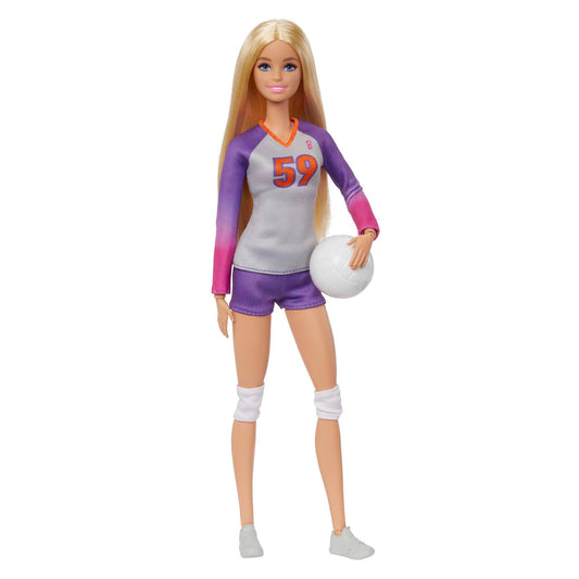 Barbie Made to Move Volleyball Player Doll (HKT72)
