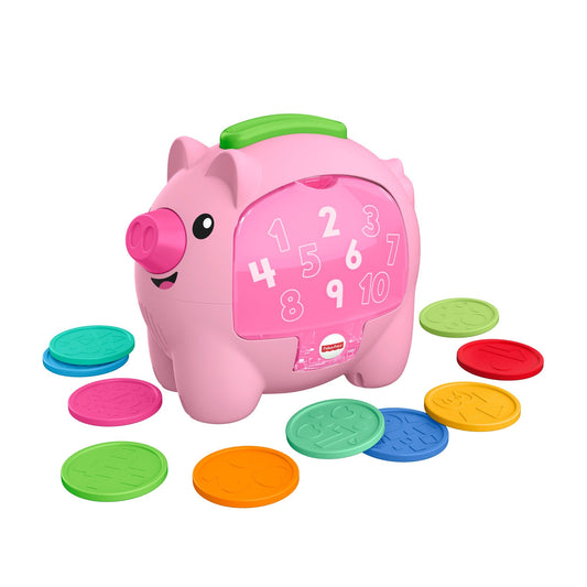 Fisher-Price Laugh & Learn Count & Rumble Piggy Bank (GCV96)
