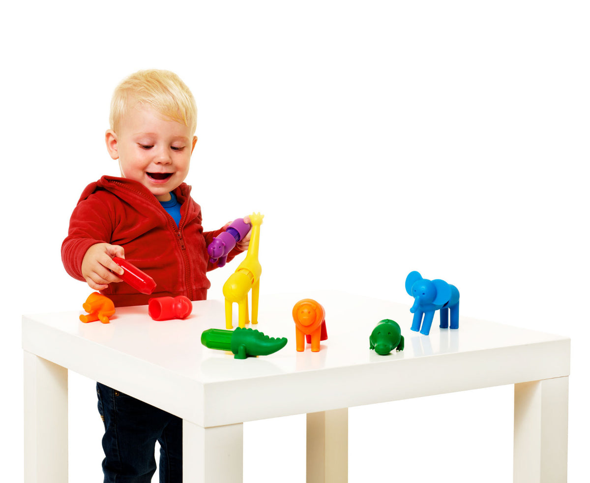 SmartMax My First Safari Animals (SMX 220) — toddler playing