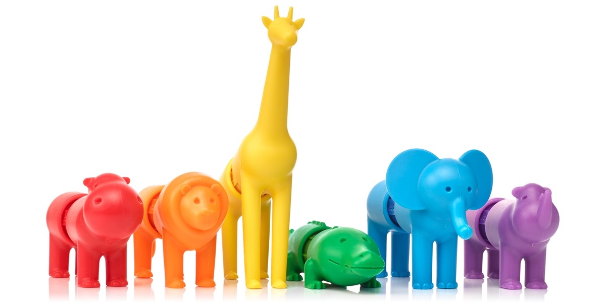 SmartMax My First Safari Animals (SMX 220) — safari animals lined up