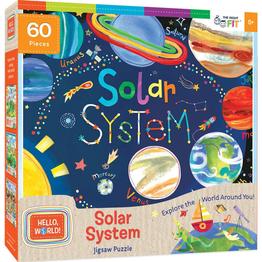 MasterPieces Hello, World! - Solar System 60 Piece Puzzle (1223401)