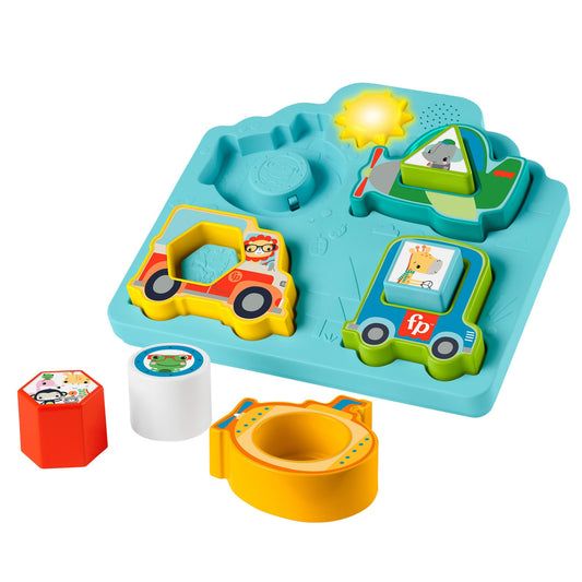 Fisher-Price Shapes & Sounds Vehicle Puzzle (HRP31)