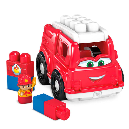 Mega Bloks Freddy Fire Truck 6-Piece Building Set (GXX08)
