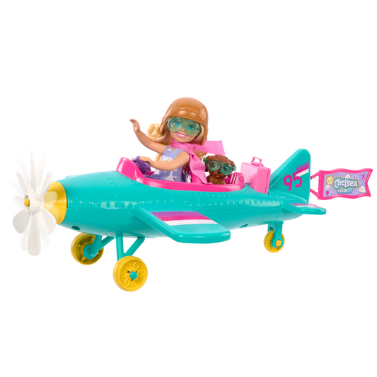 Barbie Chelsea Can Be Plane Doll and Playset (HTK38)